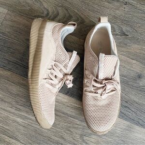 SOREL Out 'N About™ Waterproof Leather Shoe Lace Up Natural Tan Womens Size 9.5.